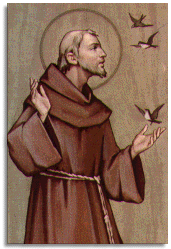Thank you St. Francis of Assisi, patron saint of the environment and the ecology